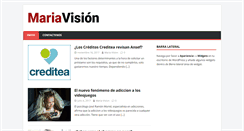 Desktop Screenshot of mariavision.es