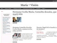 Tablet Screenshot of mariavision.tv